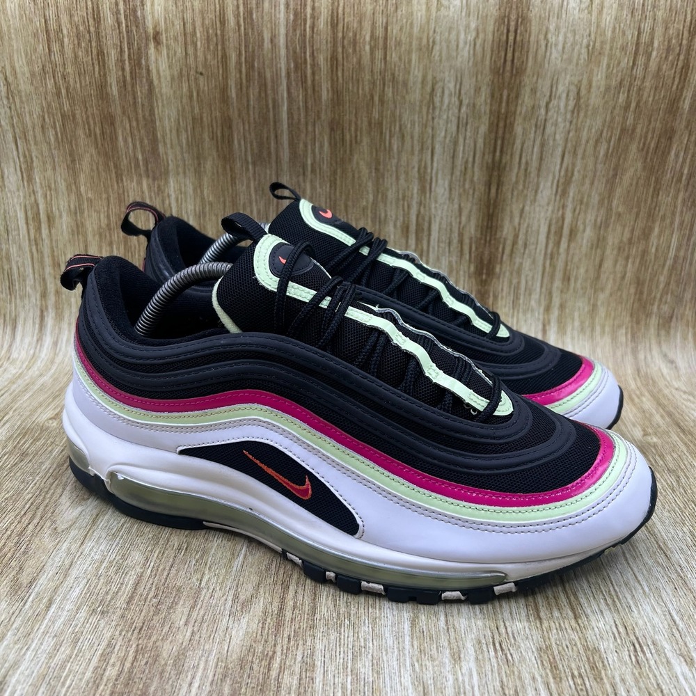 Nike Air Max 97 World Tour Men's Size 10 White Black Shoes Sneakers DD9534-100